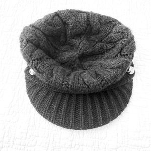 MK Black Knit Hat NWOT